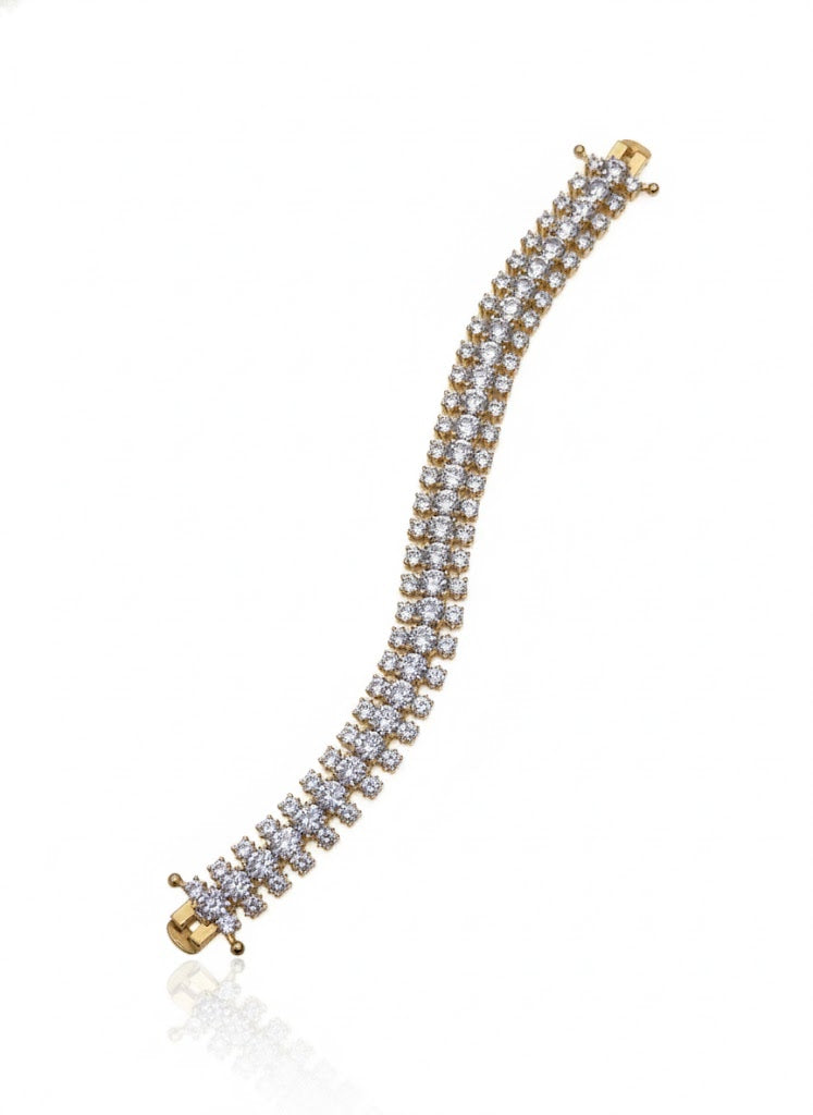 سوار مرصع بالزركون