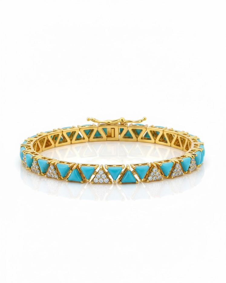 سوار بلون الفيروز