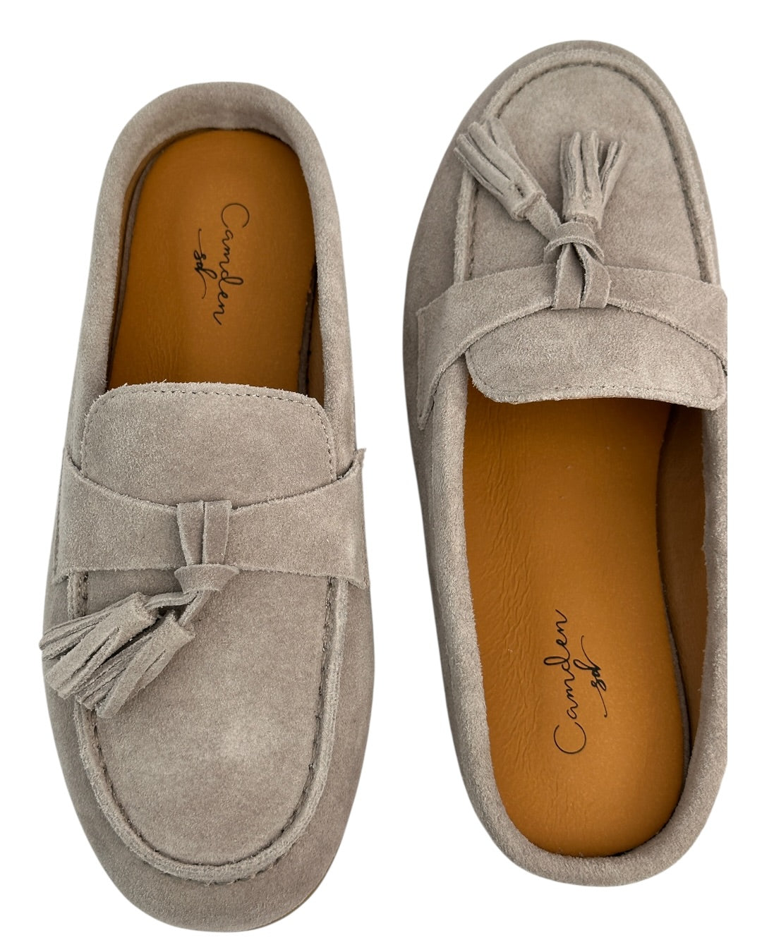 Suede slippers
