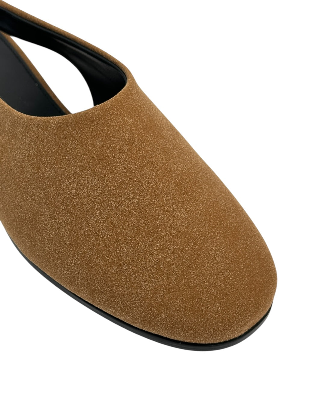 Suede ballet flats