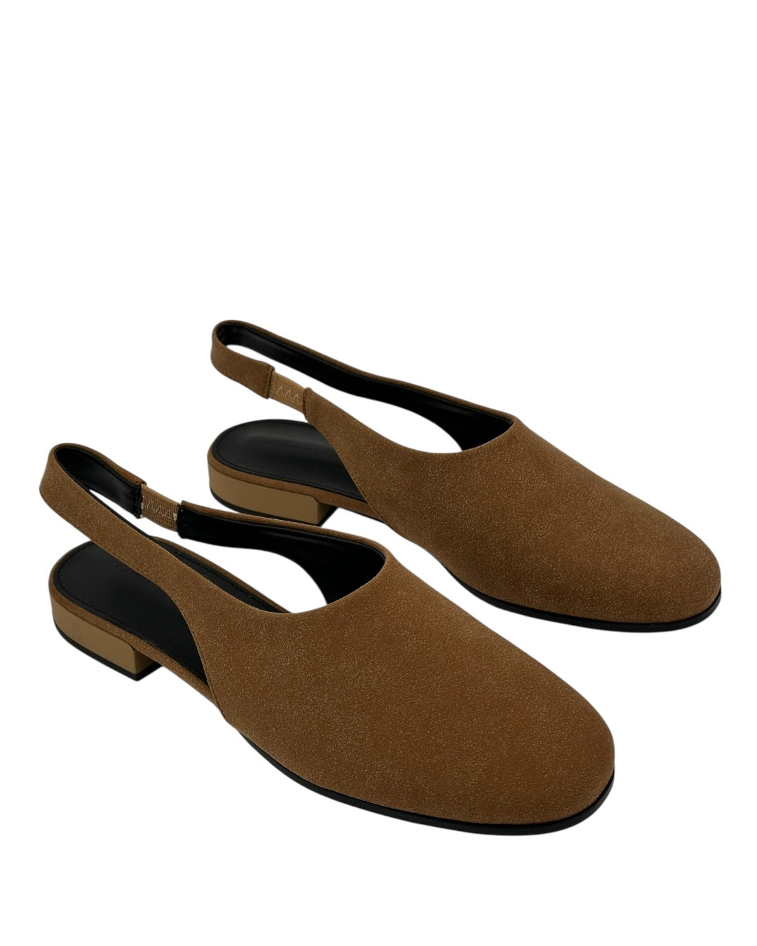 Suede ballet flats