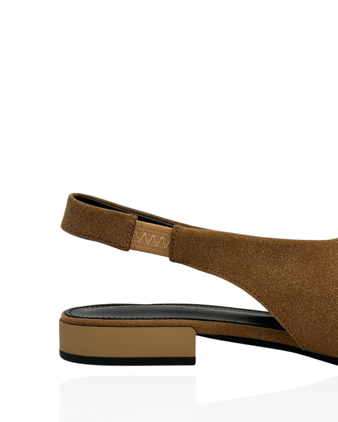 Suede ballet flats