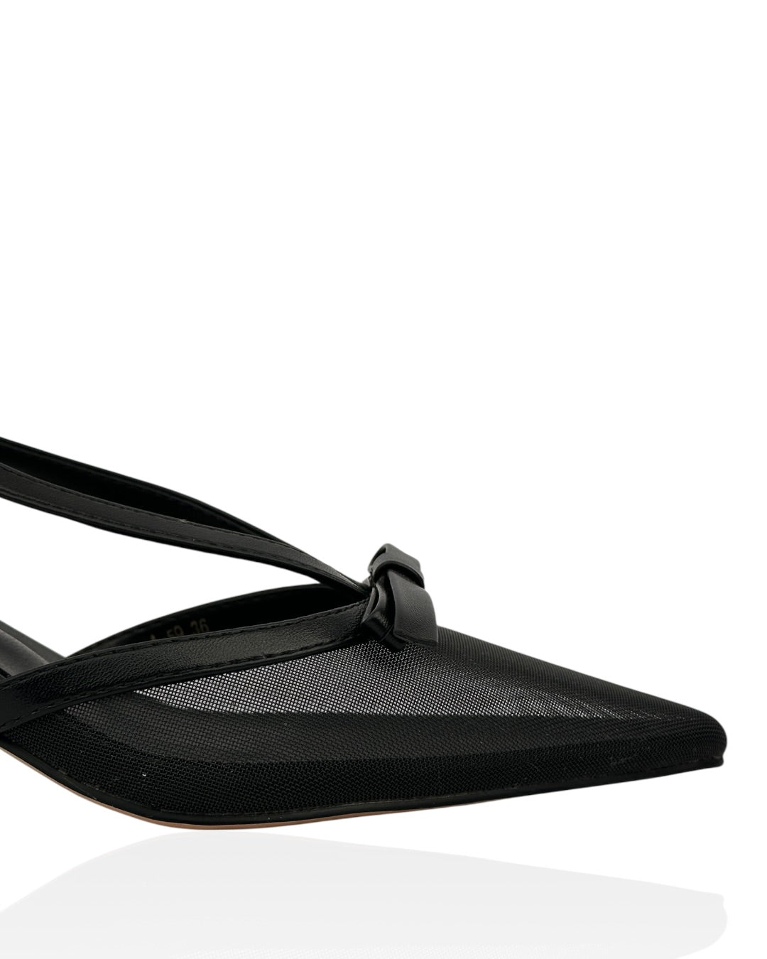 Chiffon heels