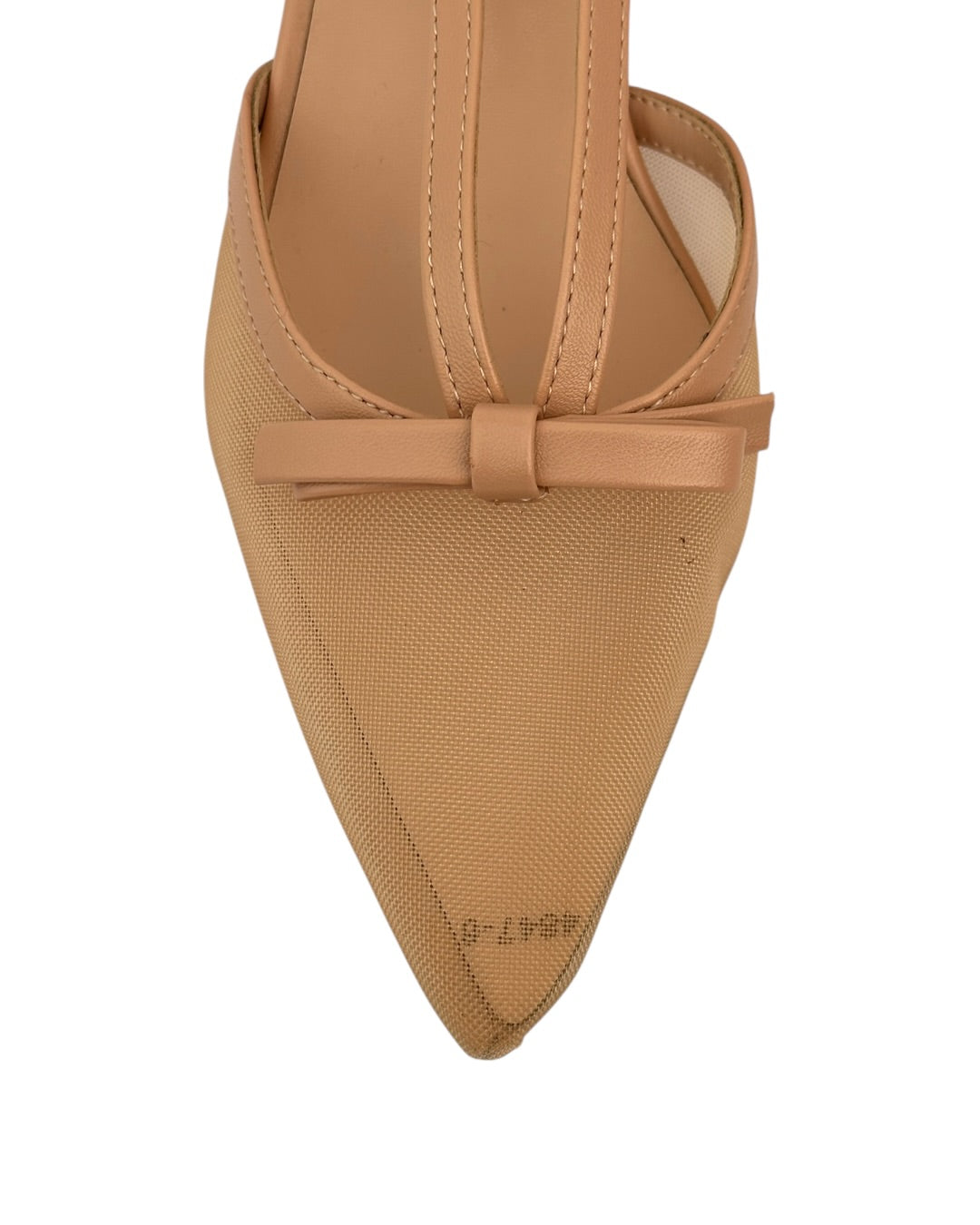Chiffon heels
