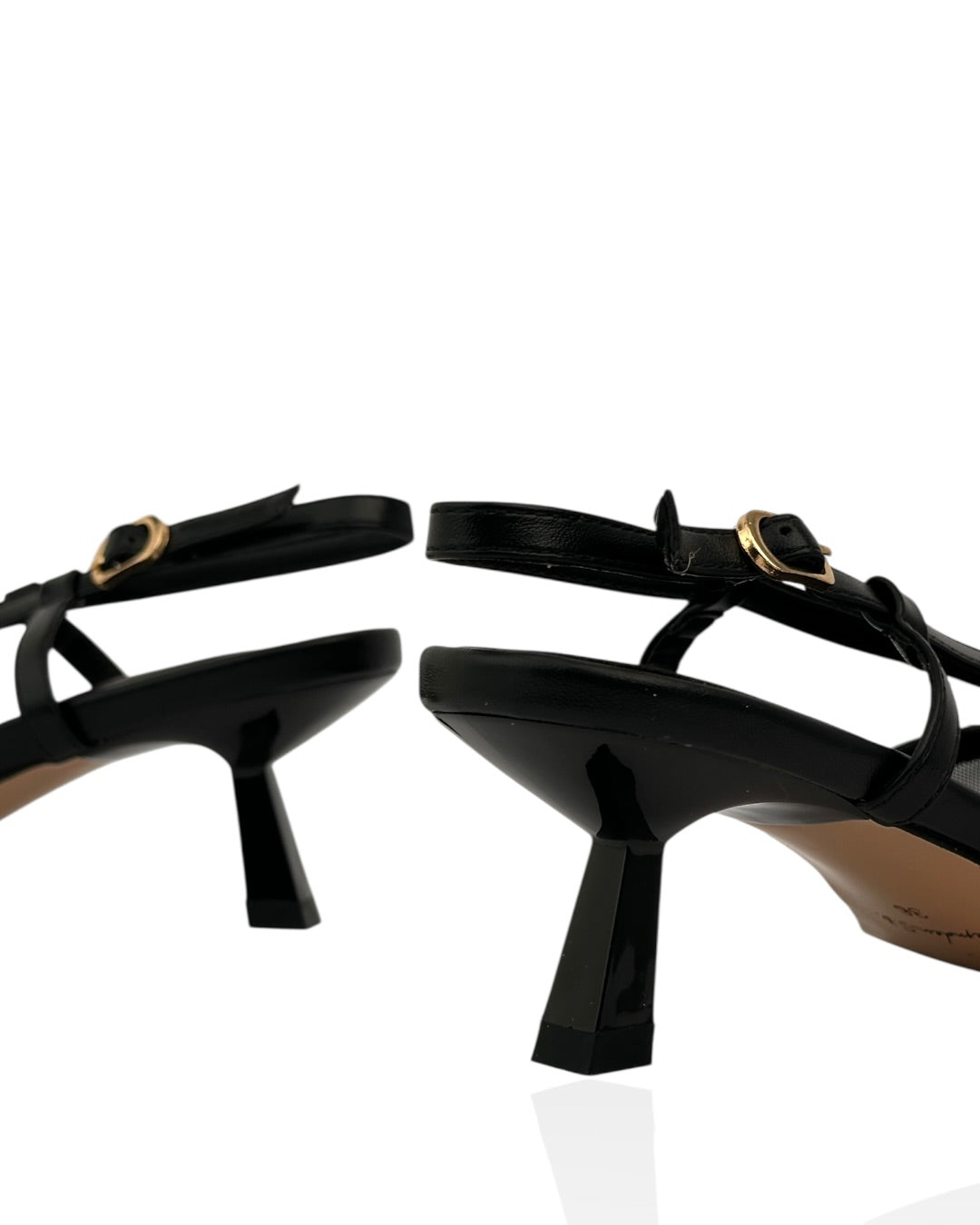 Chiffon heels