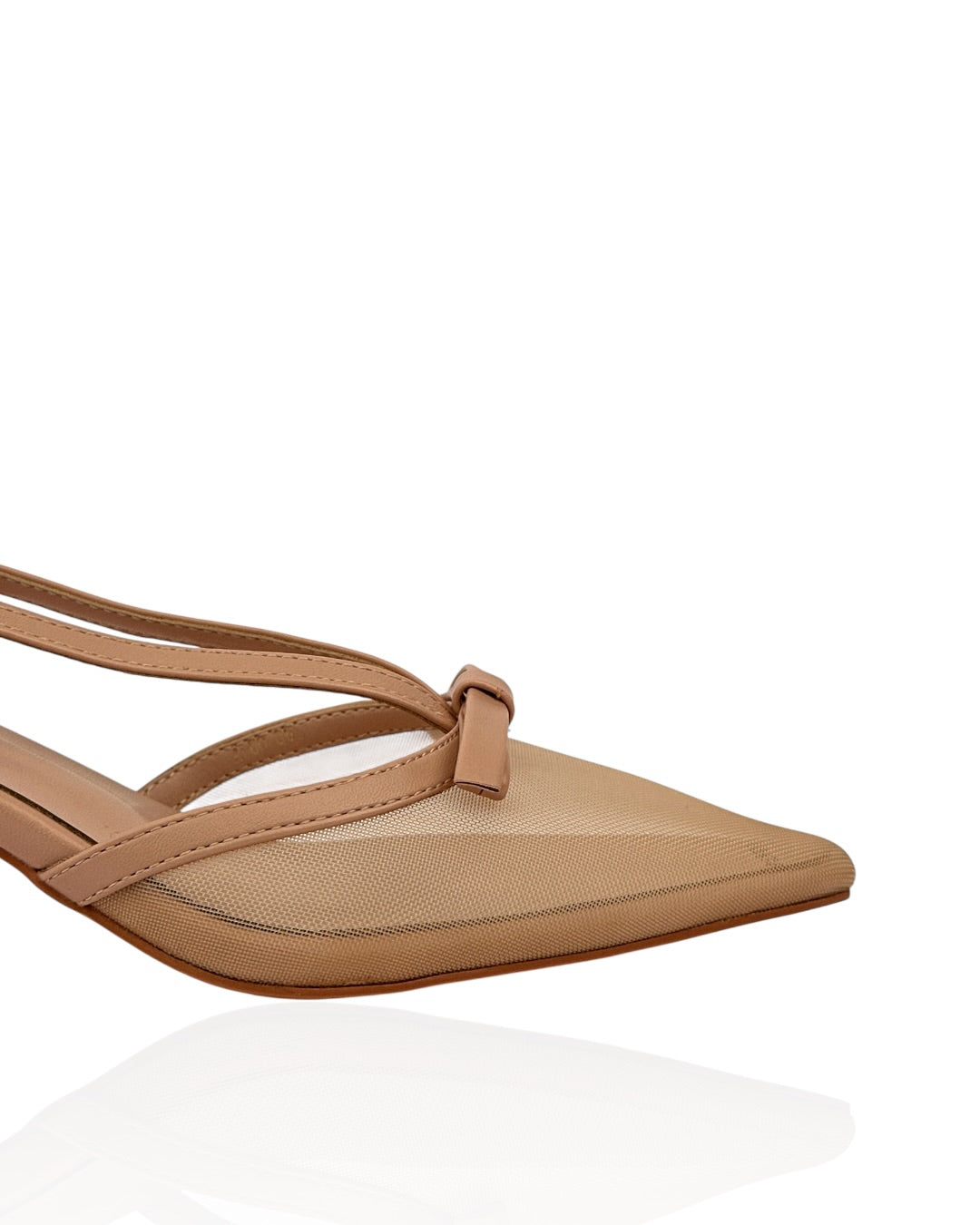 Chiffon heels