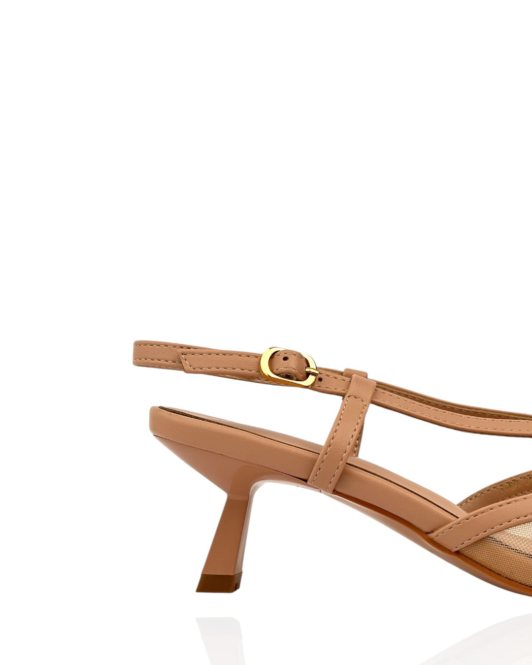 Chiffon heels