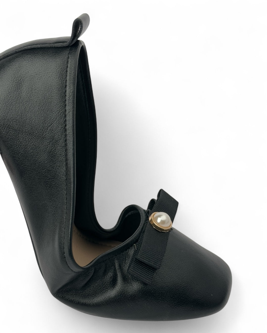 باليرينا بكعب قصير مع وصلة