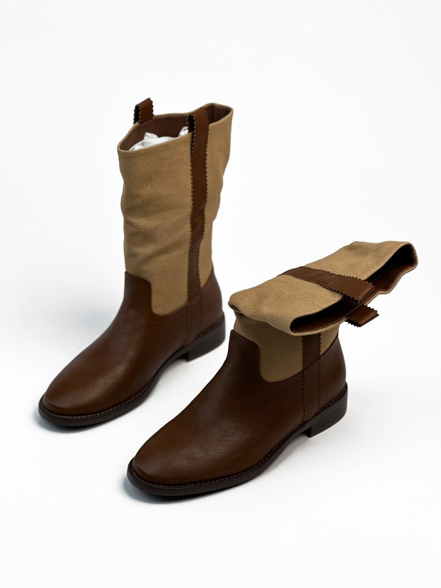 أحذية متوسطة الطول