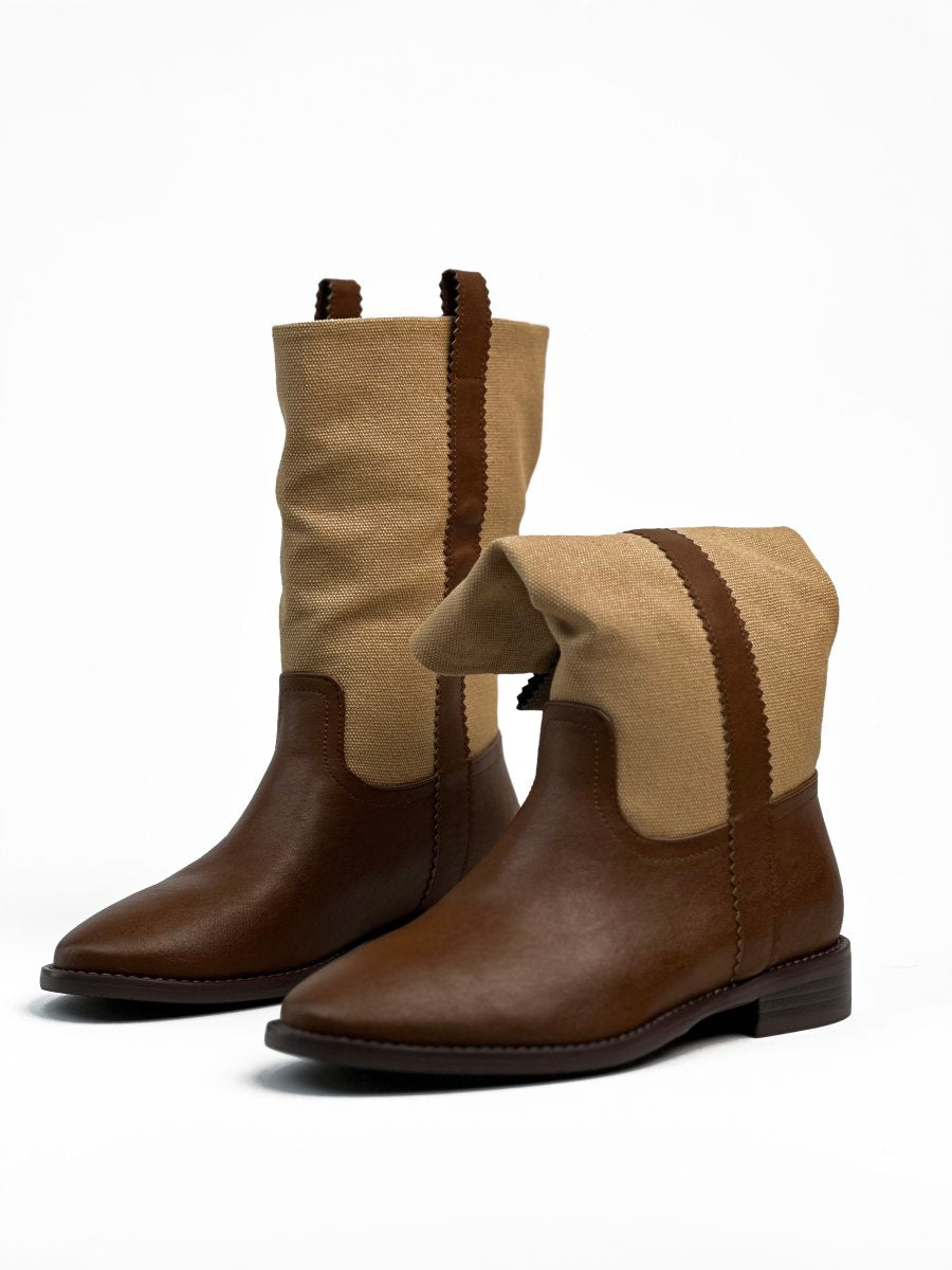 أحذية متوسطة الطول