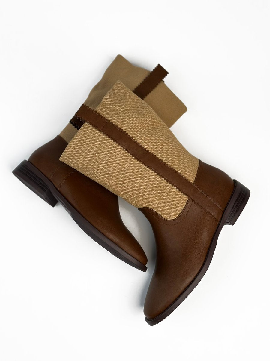 أحذية متوسطة الطول