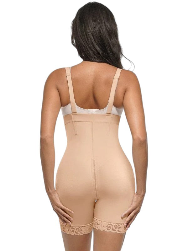 Shapewear Shorts with Shoulder Straps