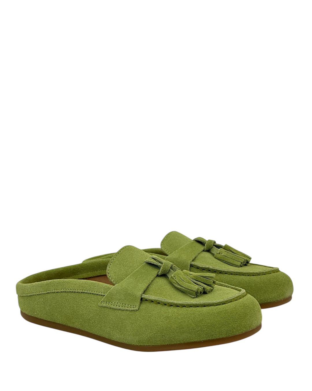Suede slippers